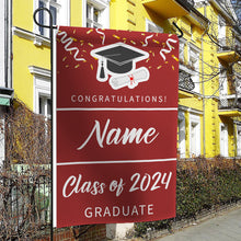 Congratulations Graduate - Personality Customized Flag - Gift For Friend Student Graduates