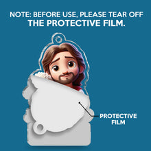 The One Left The 99 To Find Me - Personalized Customized Acrylic Car Ornament - Gift For Family Members, Friends, Siblings, Loved One