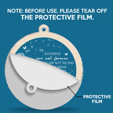 In Loving Memory Of - Customized Personalized Acrylic Wooden Ornament - Remembrance Gifts For Loss