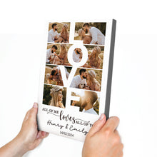 Personalized Couple Photo Collage You & Me We Got This - Personalized Customized Canvas - Gift For Couple