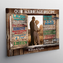 Custom Photo Personalized Canvas - Special Wedding Souvenirs For Husband And Wife - Gifts For Couples