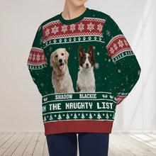 Custom Photo Personalized Ugly Sweater - Christmas Gift For Dog Lovers, Cat Lovers - Merry Woofmas