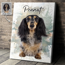 Custom Photo Dog Cat - Personalized Customized Canvas - Gift For Pet Lovers