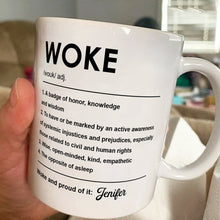 The Woke Definition - Personalized Customized Mug - Gift For Coworkers, Work Friends, Colleagues