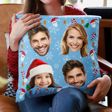 Custom Family Photo - Personalized Custom Pillow - Christmas Gift For Family
