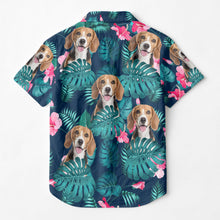 Custom Pet Photo Flowery - Personalized Customized Hawaiian Shirt - Lovely Gift For Pet Lovers