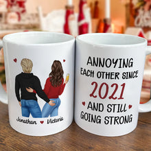 You're The Only One I Want To Annoy - Customized Personalized Mug - Couple Gift For Valentine's Day Husband Wife Boyfriend Girlfriend