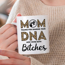 Thanks For Sharing DNA -  Gift For Mother, Mom Personalized Custom Ceramic Mug