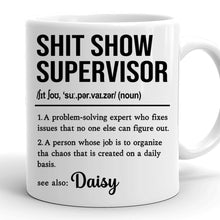 Custom Name Funny Quote - Customized Personalized Mug - Christmas Gift For Family Friend Coworkers