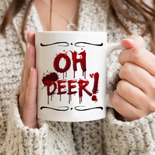 OH DEER Mug Funny Art  Mug  - Coffee Mug Gifts For Friend