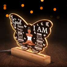 I'm Strong Woman - Customized Personalized 3D Led Light - Gift For Girl Woman Bestie Friend Mom Mother