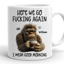 Funny Mug For Not A Morning Person - Customized Personalized Mug - Gift For Family, Friends, Coworkers