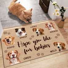 Hope You Like Fur Babies  - Personalized Customized Doormat Home Decoration For Pet Lover