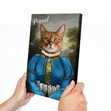 Custom Photo Funny Pet Portrait - Personalized Customized Canvas - Gift For Pet Lovers