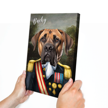 Custom Photo Funny Pet Portrait - Personalized Customized Canvas - Gift For Pet Lovers, Dog Lovers
