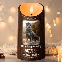 Best Friends Come Into Our Lives - Personalized Candle LED Light - Memorial Gift For Pet Lovers