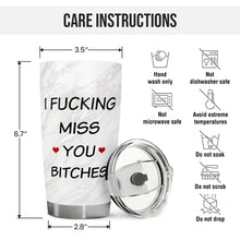 Never Too Far To Have Coffee Together - Personalized Custom Tumbler - Gifts For Best Friends, Besties