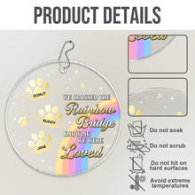 Cutie Pet Paws - Customized Personalized Car Ornament - Memorial Gift For Pet Lovers