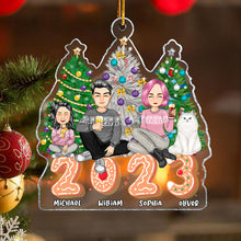 2023 Christmas Tree With Family - Personality Customized Ornament - Christmas Gift For Family