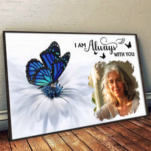 Custom Photo I Am Always With You - Personalized Customized Canvas - Memorial Gift For Family Members