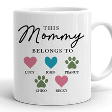This Mommy Belongs To Us - Personalized Customized Mug - Gift For Mom, Grandma, Wife, Her