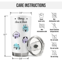 Always Under Same Sky - Customized Personalized 20oz Tumbler - Christmas Gift For Family Couple Bestie