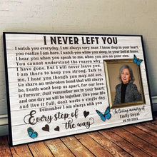 Every Step Of The Way - Personalized Customized Canvas - Memorial Gift For Family Members