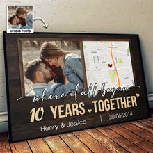 Where It All Began - Personalized Customized Canvas - Gift For Family, For Couples, Lovers