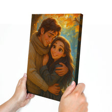 Family Photo As Different Animated Style Vertical - Turn Your Family Members Into Animated Characters - Gift For Family Members, Siblings