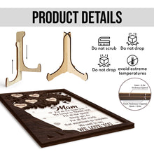 Mommy We Love You - Personalized Customized 2-Layered Wooden Plaque - Mother's Day Gift For Mom, Grandma, Wife, Her