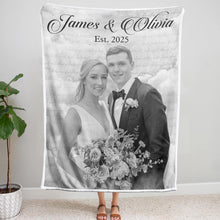 The Start Of Us - Personalized Customized Blanket - Wedding Gift For Family Members, Couples