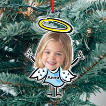 Celabrate Christmas With Custom Photo Ornament - Personalized Acrylic Ornament - Gift For Family Members
