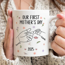 Our First Mother's Day - Personalized Customized Mug - Gift For Mom, Grandma, Wife, Her