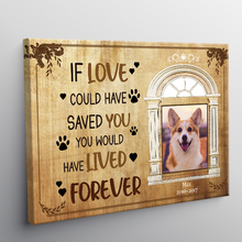 Custom Photo Personalized Canvas Wall Art You Would Have Lived Forever Gift The Moment That You Left Me