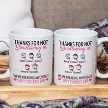 We're Awesome - Personality Customized Mug - Gift For Mother Mom Mother's Day Gift
