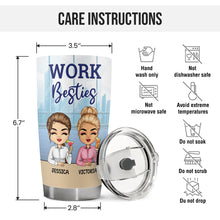 To My Work Besties - Customized Personalized 20oz Tumbler - Christmas Gift For Bestie Best Friends