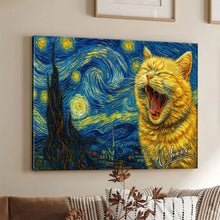 Starry Night Photo Theme For Your Pet - Turn Your Fur Baby Into An Art Piece - Wonderful Gift For Pet Lovers