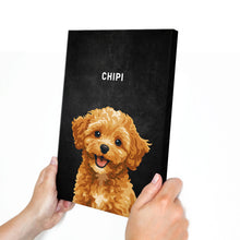 Animated Art Style Of Your Fur Angel - Personalized Customized Canvas - Lovely Gift For Pet Lovers