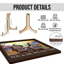 You Will Forever Be - Customized Personalized 2-Layered Wooden Plaque - Gift For Couple Husband Wife