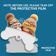 Winter Couple Gnome - Personalized Acrylic Ornament - Christmas Gift For Family Member, Couples, Anniversary