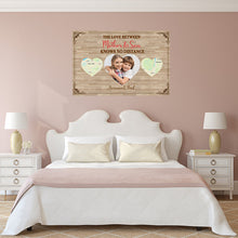 The Love Between Mother & Son Knows No Distance - Mother's Day Gift - Personalized Custom Poster Custom Map Poster