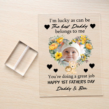 As Can Be The Best Dad - Customized Personality Acrylic Plaque - Gift For Dad Father's Day