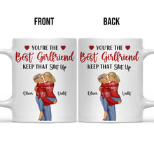 You're The Best Wife Best Husband - Customized Personalized Mug - Christmas Gift For Couple Husband Wife