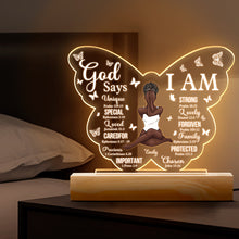 I'm Strong Woman - Customized Personalized 3D Led Light - Gift For Girl Woman Bestie Friend Mom Mother