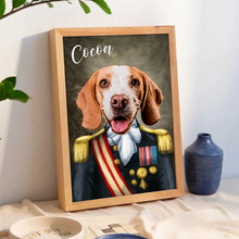 Custom Photo Funny Pet Portrait - Personalized Customized Canvas - Gift For Pet Lovers, Dog Lovers
