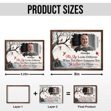 Custom Photo When You Have Someone - Personalized Customized 2-Layered Wooden Plaque - Memorial Gift For Family Member