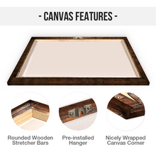 Safe In The Arms Of Jesus - Memorial Gifts - Personalized Canvas Prints