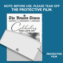 The Heaven Times - In Loving Memory Of Mom, Dad - Customized Personalized Acrylic Ornament - Gifts For Family