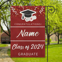 Congratulations Graduate - Personality Customized Flag - Gift For Friend Student Graduates