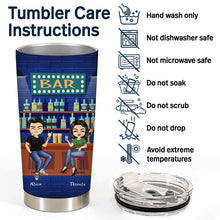 Here's To Another Year Of Bonding Over Alcohol Best Friends - Bestie BFF Gift - Personalized Custom Tumbler